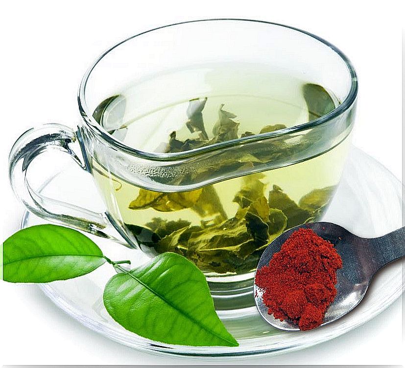 green-tea-with-red-pepper, burning fat is not that difficult