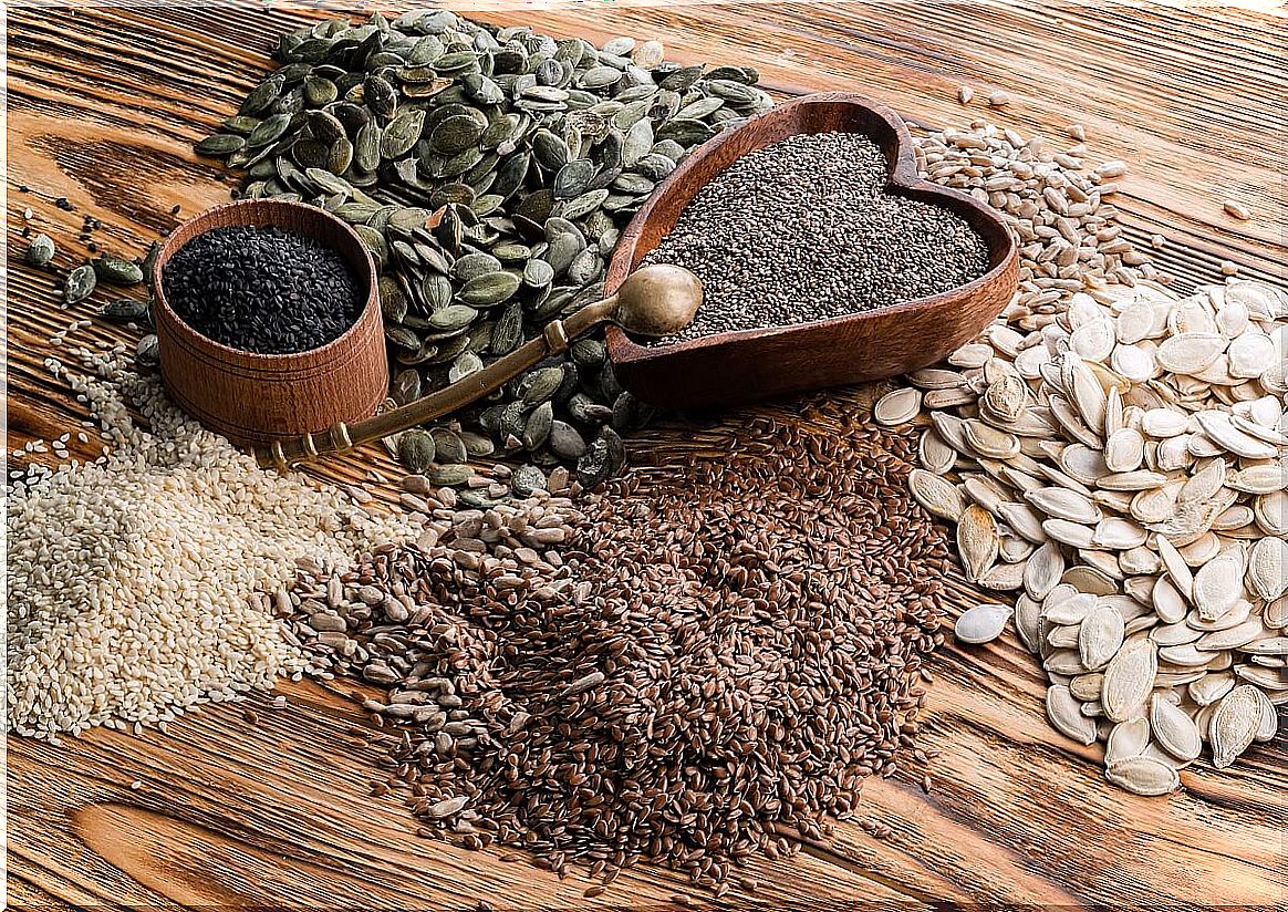 Seeds are foods that help take care of the liver