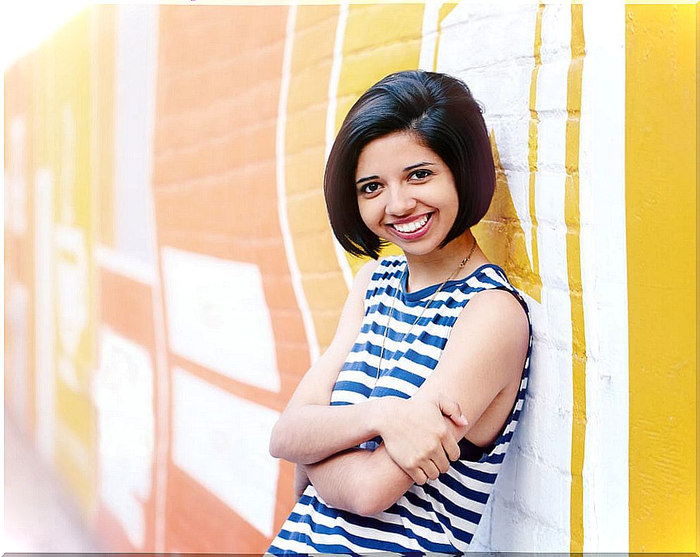 Short hair: straight bob with side parting for angular faces.