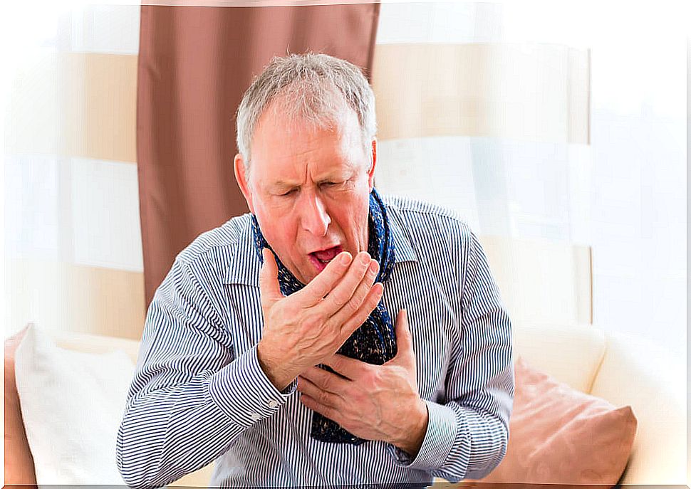 Symptoms and signs of emphysema