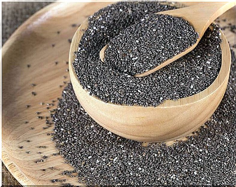 Chia seeds.