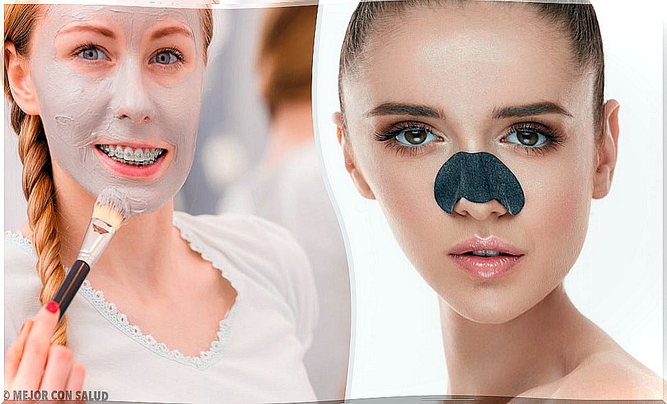 Masks to remove blackheads