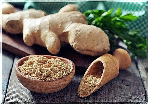 Revitalizing ginger bath