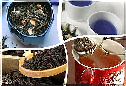 Properties of the different types of tea