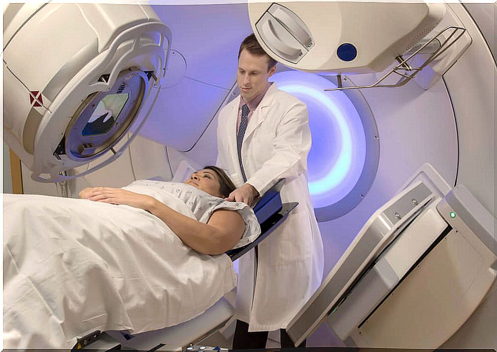 External beam radiation therapy